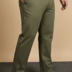 Beyond Olive Green Smart-Fit Stretch Trousers (Sizes 2XL – 8XL)