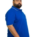 Royal Blue Polo T-Shirt – Adventure Edition (Plus Size: 2XL– 8XL)