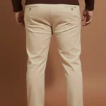 Elegant Cream Premium Stretch Trouser (2XL–7XL)