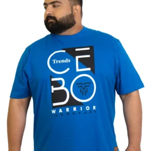Graphic Warrior T-Shirt – Iron Heart Edition (Plus Size: 2XL–8XL)