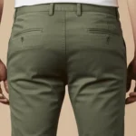 Beyond Olive Green Smart-Fit Stretch Trousers (Sizes 2XL – 8XL)