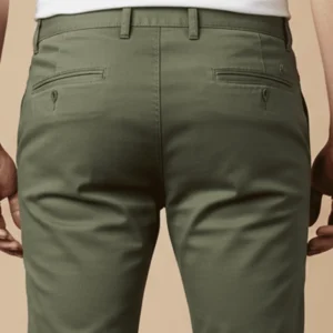Beyond Olive Green Smart-Fit Stretch Trousers (Sizes 2XL – 8XL) alternate view