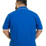 Royal Blue Polo T-Shirt – Adventure Edition (Plus Size: 2XL– 8XL)