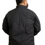 Classic Black Premium Cotton Shirt – Everyday Comfort, Elevated Style (2XL–8XL)