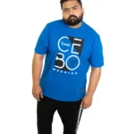 Graphic Warrior T-Shirt – Iron Heart Edition (Plus Size: 2XL–8XL)