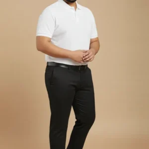 Classic Black Premium Stretch Trouser (2XL–7XL) alternate view