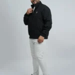 Urban Black Premium Plus-Size Jacket (2XL–7XL)