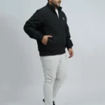 Urban Black Premium Plus-Size Jacket (2XL–7XL)