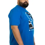 Graphic Warrior T-Shirt – Iron Heart Edition (Plus Size: 2XL–8XL)